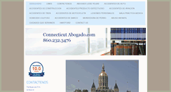 Desktop Screenshot of connecticutabogado.com